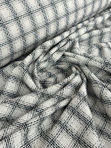 Tweed Special - Metallic Lines White