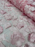 Summer Gardenia Lace - Cream Pink