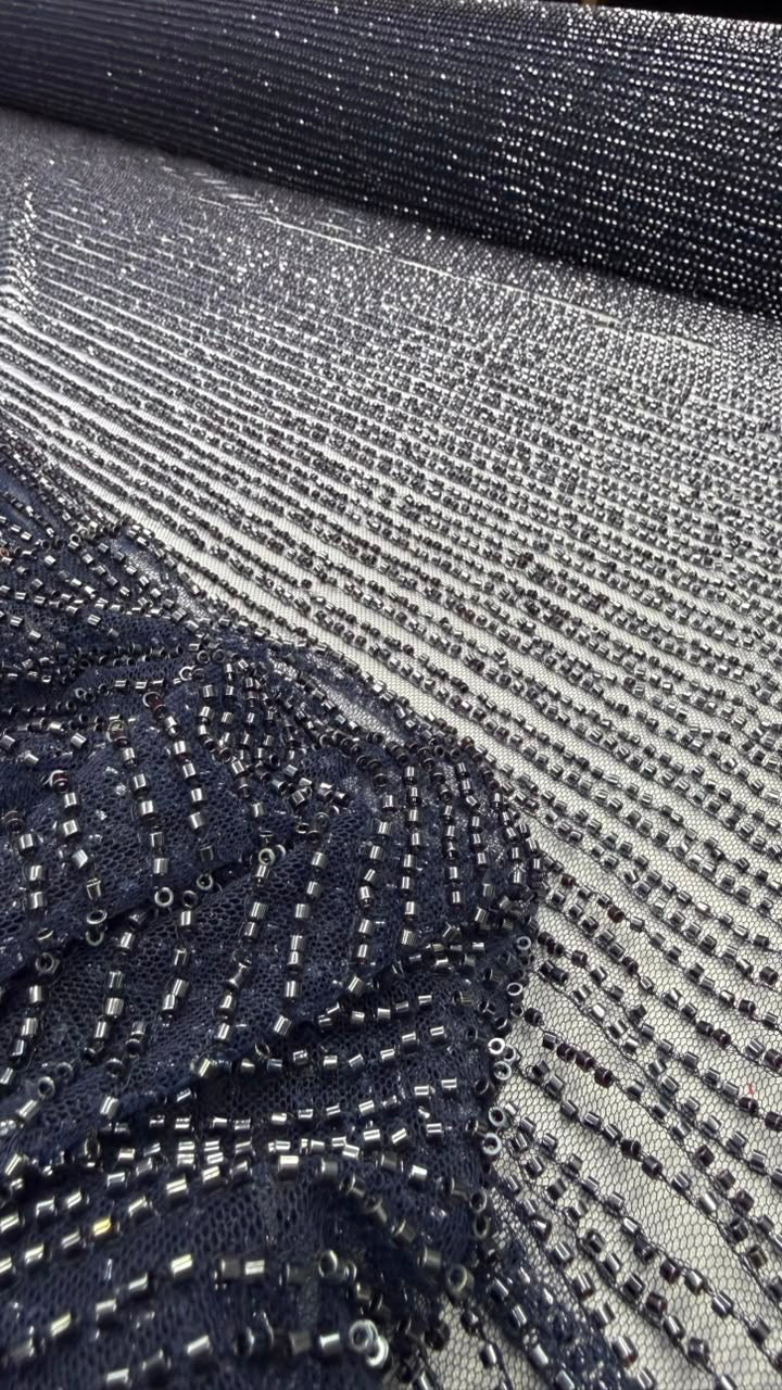 Luxe Sequins Navy