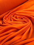Capri Linen - Red Orange