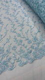 Vintage Lace - Aqua