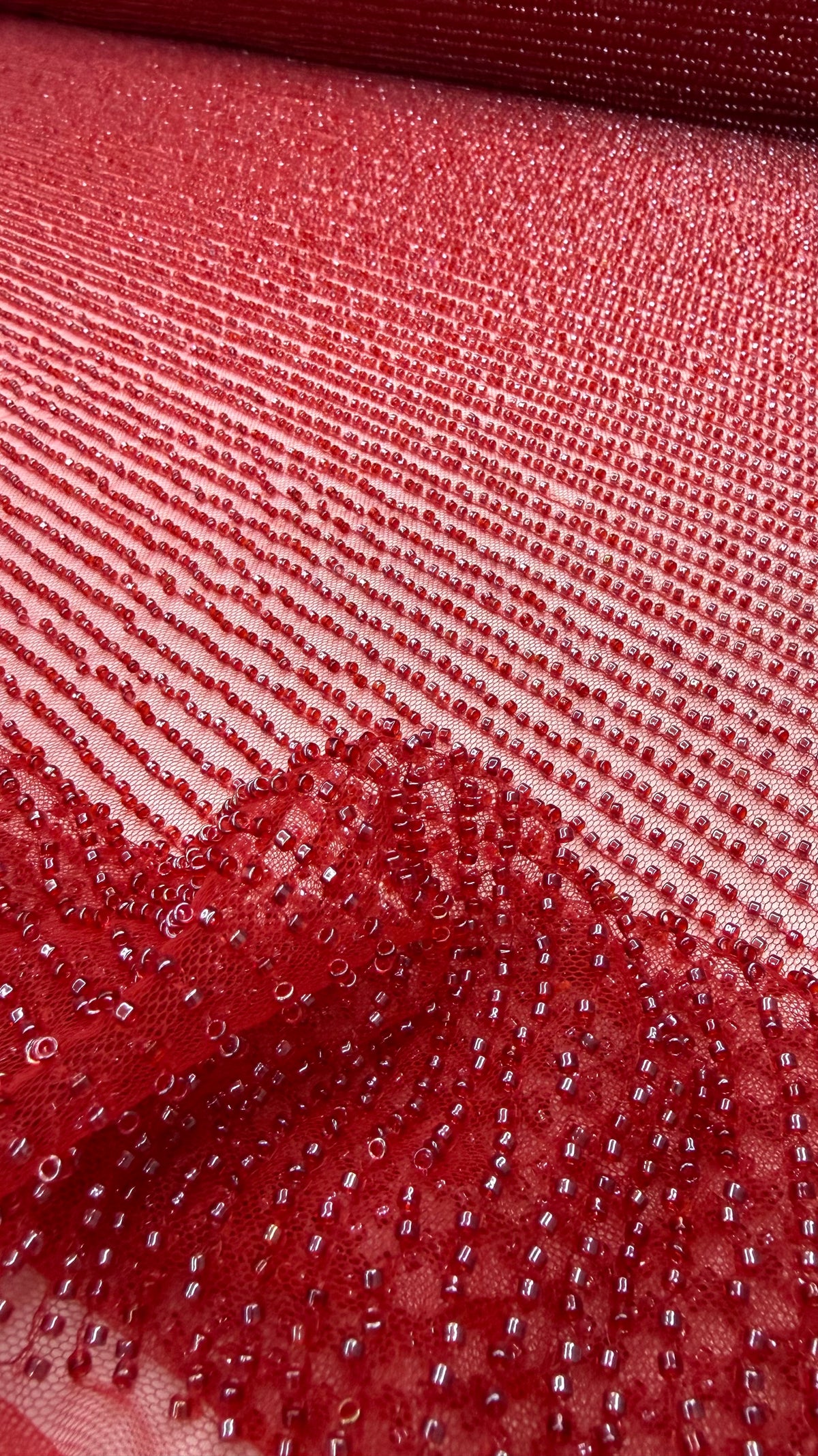 Luxe Sequins Red
