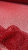 Luxe Sequins Red