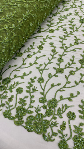 Vintage Lace - Spring Green