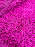 Ruffled Tulle - Magenta