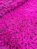 Ruffled Tulle - Magenta