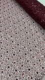 Hollywood Sequins - Burgundy