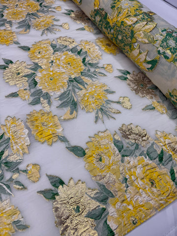 Brocade - Organdy Rose Yellow