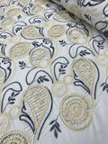 Cotton Embroidery Lace - Mykonos