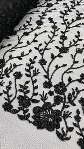 Vintage Lace - Black