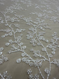 Bridal Lace - Cherry Blossom Off White