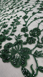 Vintage Lace - Bottle Green