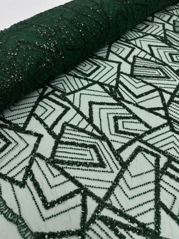 Beaded Lace Special - Emerald