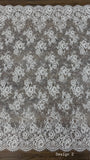 Chantilly Beaded Bridal - Off White Design 2