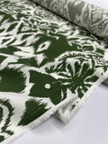 Viscose Woven - Damask Olive