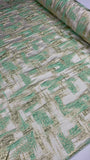 Brocade - Mint Champagne