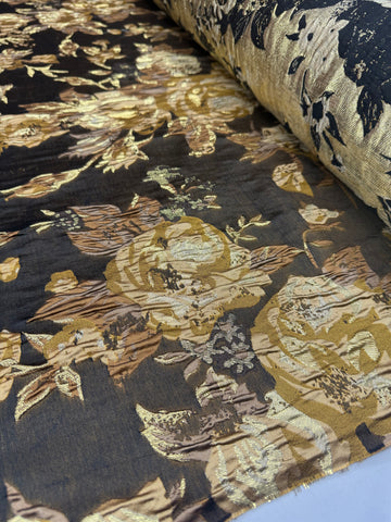 Brocade - Wild Rose Copper Leaf