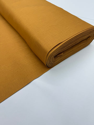 Irish Linen - Mustard Brown