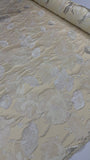 Brocade - Shaded Metallic Cream
