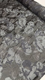 Brocade - Shaded Metallic Black