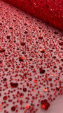 Hollywood Sequins - Red