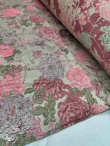 Brocade - Floral Fusion Pink
