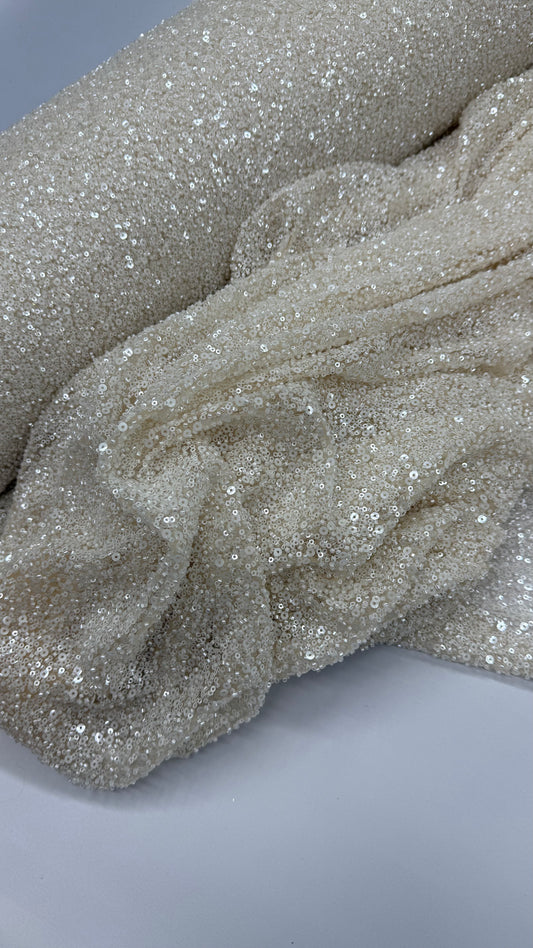 Fully Beaded Lace 2026 - Nude Ivory
