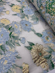 Brocade - Organdy Sky Blue