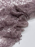 Vintage Stretch Chantilly - Deep Mauve