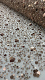 Hollywood Sequins - Taupe