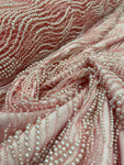 Pearl Beaded - Coral