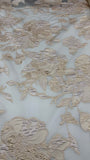 Brocade - Organdy Rose Champagne