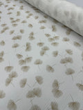 Printed Muslin - Beige Dandelions