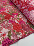 Brocade - Floral Fusion Fuschia