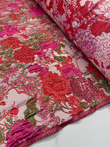 Brocade - Floral Fusion Fuschia