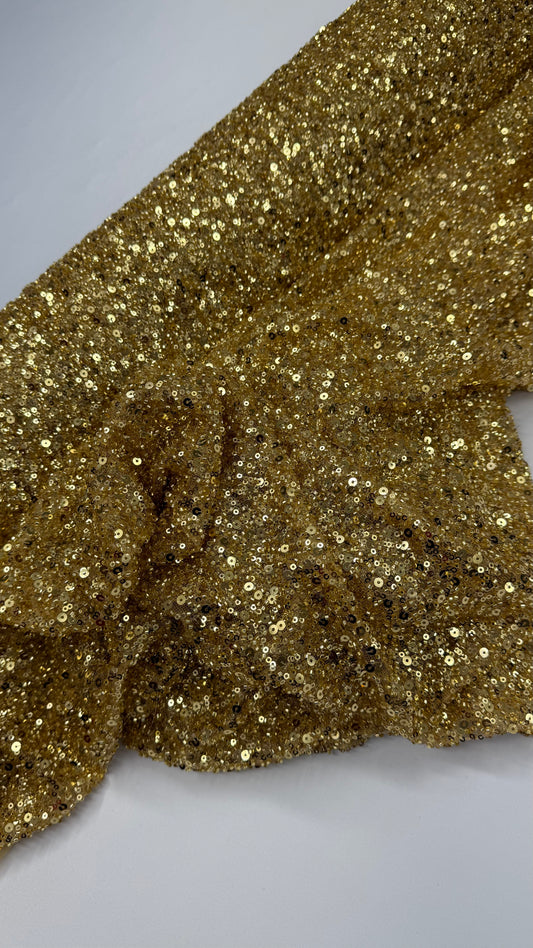 Fully Beaded Lace 2026 - Golden