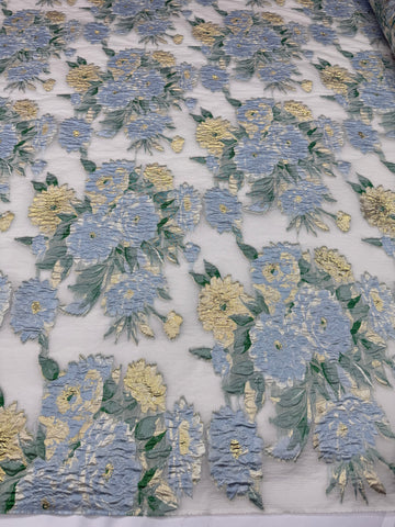 Brocade - Organdy Sky Blue