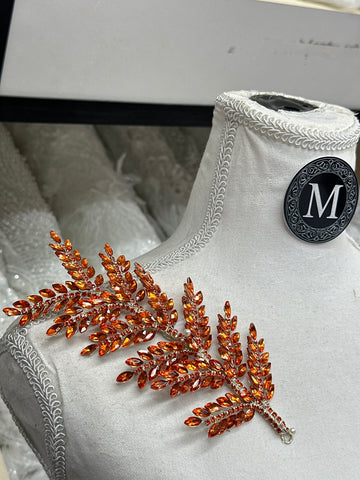Crystal Appliqué - Orange