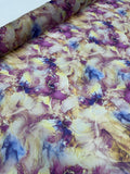 Organdy Printed - Marble Purple