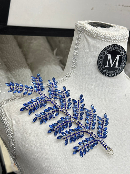 Crystal Appliqué - Bluestone