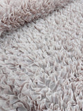 Ruffled Tulle - Pale Nude