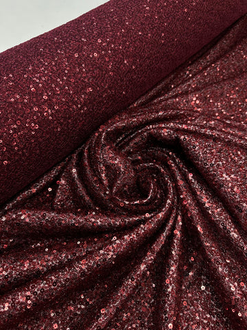 Fully Beaded Lace 2025 - Maroon