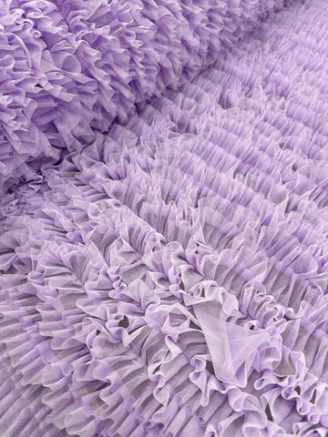 Ruffled Tulle - Lilac