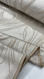 Brocade - Gold Swirl