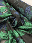 Brocade Burnout - Green Flora