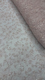 French Lace Beaded - Blush