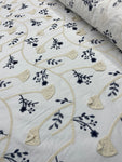 Cotton Embroidery Lace - Capri
