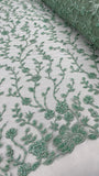 Vintage Lace - Sage Green