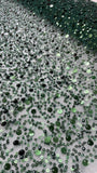 Hollywood Sequins - Bottle Green