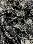 Brocade - Floral Fantasy Black
